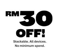 Stackable Voucher RM30 OFF